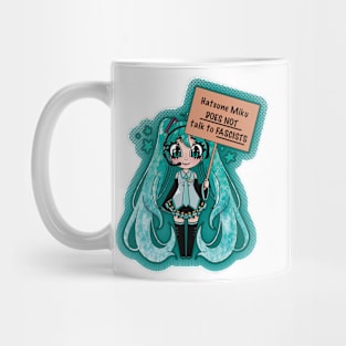 Anti Fascist Miku Mug